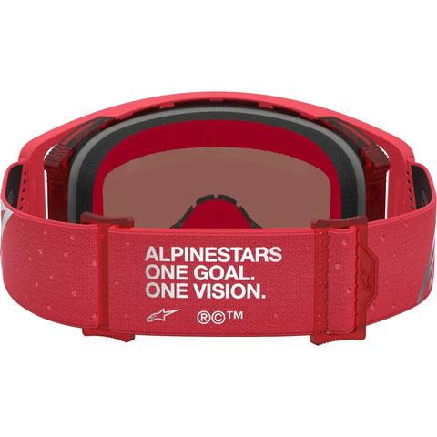 Goggles Alpinestars Supertech Vesta Red/White