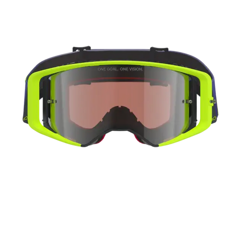 Goggles Alpinestars Supertech Vision Corp Purple/Yellow Fluo/Mirror Silver