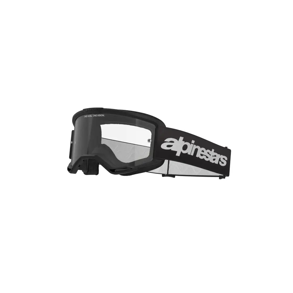 Goggles Alpinestars Vision 3 Wordmark Black, Clear Lens