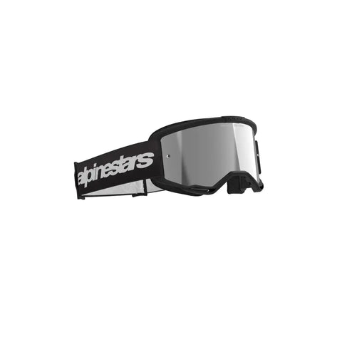 Goggles Alpinestars Vision 3 Wordmark Black, Silver Mirror Lens