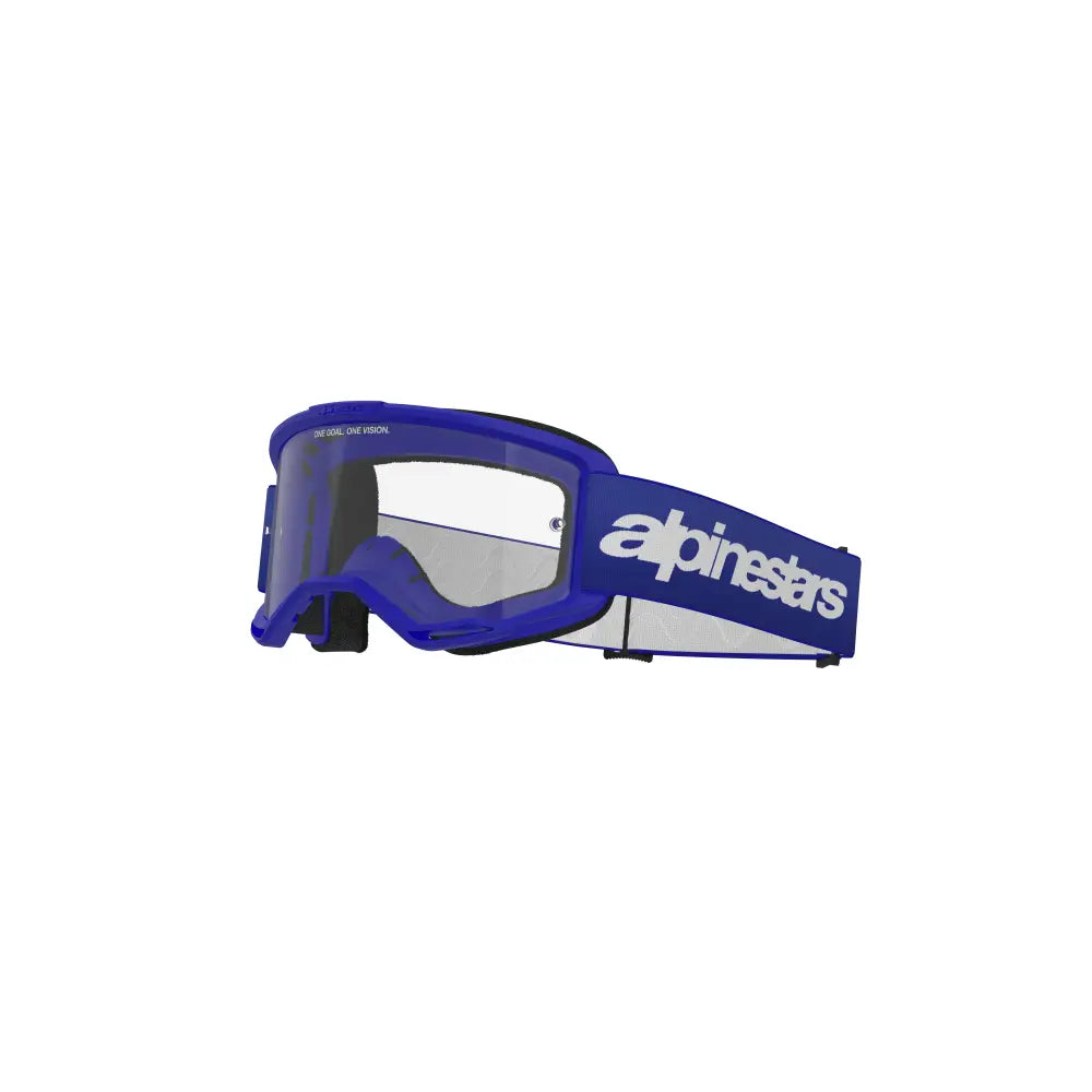 Goggles Alpinestars Vision 3 Wordmark Blue, Clear Lens