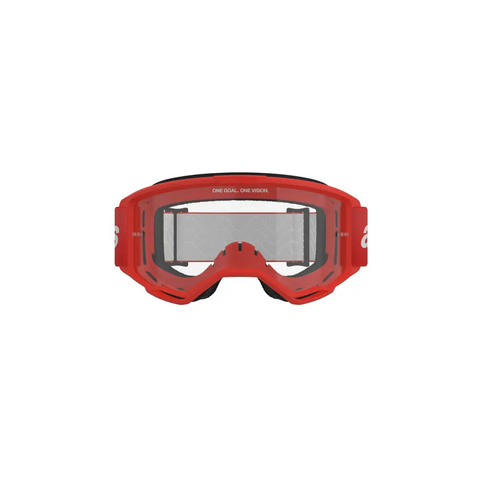 Goggles Alpinestars Vision 3 Wordmark Red, Clear Lens