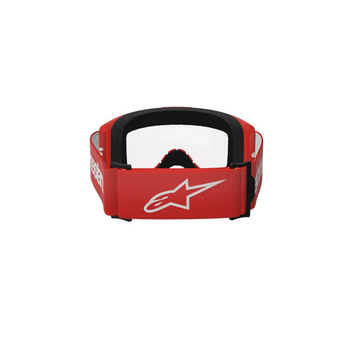 Goggles Alpinestars Vision 3 Wordmark Red, Clear Lens