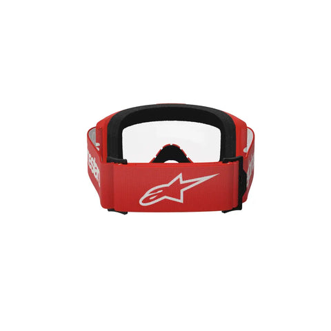 Goggles Alpinestars Vision 3 Wordmark Red, Clear Lens