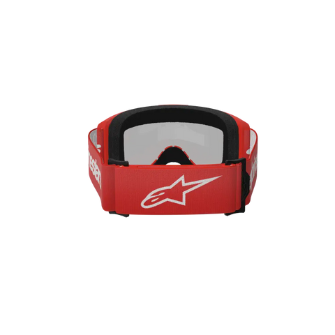 Goggles Alpinestars Vision 3 Wordmark Red, Silver Mirror Lens