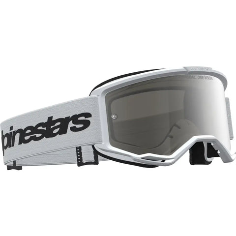 Goggles Alpinestars Vision 3 Wordmark White/Black