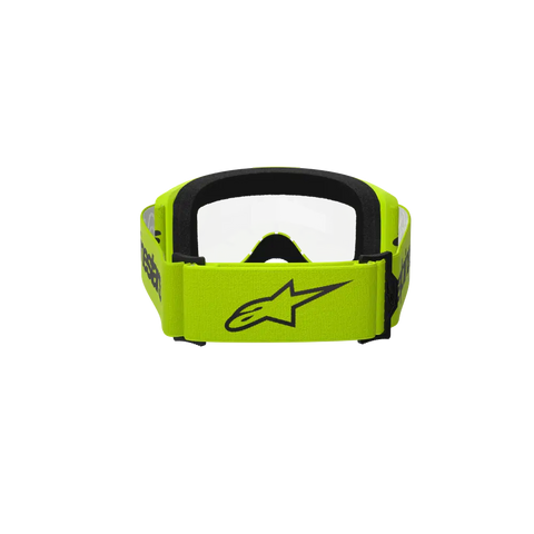 Goggles Alpinestars Vision 3 Wordmark Yellow Fluo, Clear Lens