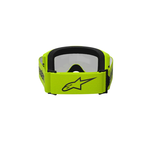 Goggles Alpinestars Vision 3 Wordmark Yellow Fluo, Silver Mirror Lens