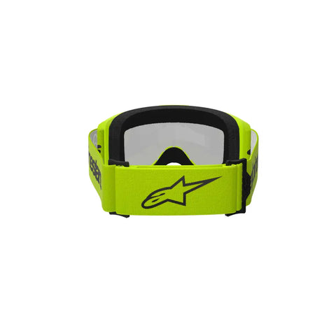 Goggles Alpinestars Vision 3 Wordmark Yellow Fluo, Silver Mirror Lens