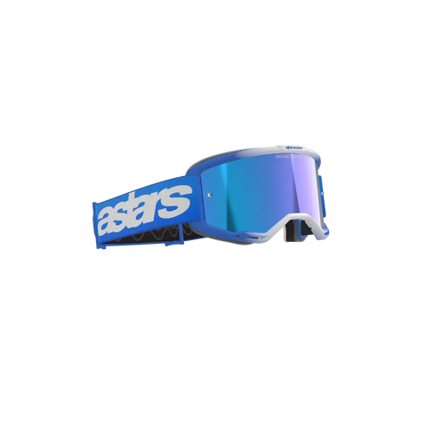 Goggles Alpinestars Vision 5 Blaze Blue, Mirror Blue Lens