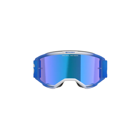 Goggles Alpinestars Vision 5 Blaze Blue, Mirror Blue Lens