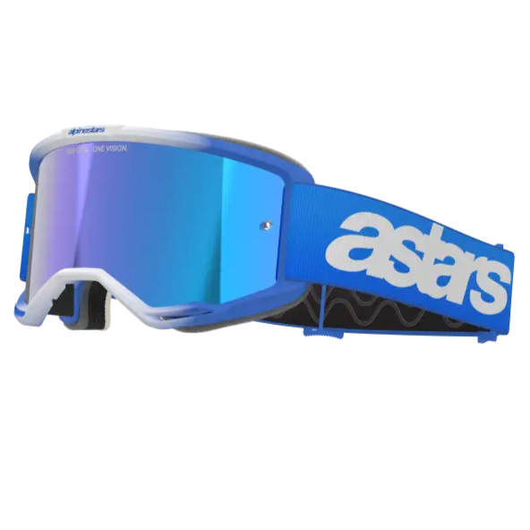 Goggles Alpinestars Vision 5 Blaze Blue, Mirror Blue Lens