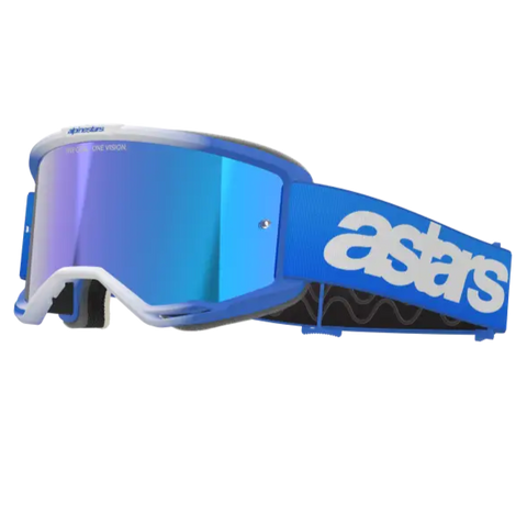 Goggles Alpinestars Vision 5 Blaze Blue, Mirror Blue Lens