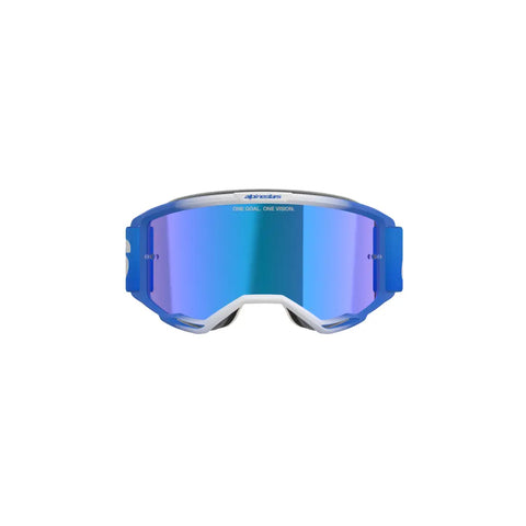 Goggles Alpinestars Vision 5 Blaze Blue, Mirror Blue Lens