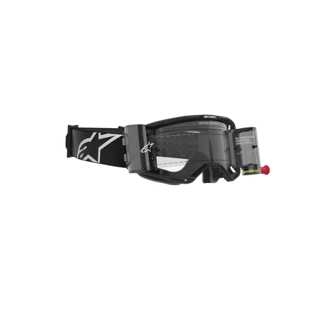 Goggles Alpinestars Vision 5 Corp Black, Clear Lens con Roll-Off
