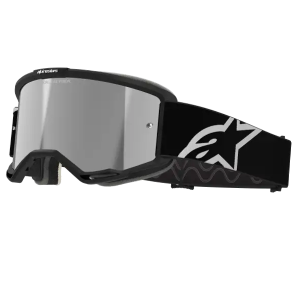 Goggles Alpinestars Vision 5 Corp Black, Mirror Silver Lens
