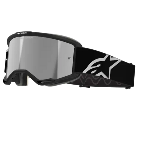 Goggles Alpinestars Vision 5 Corp Black, Mirror Silver Lens