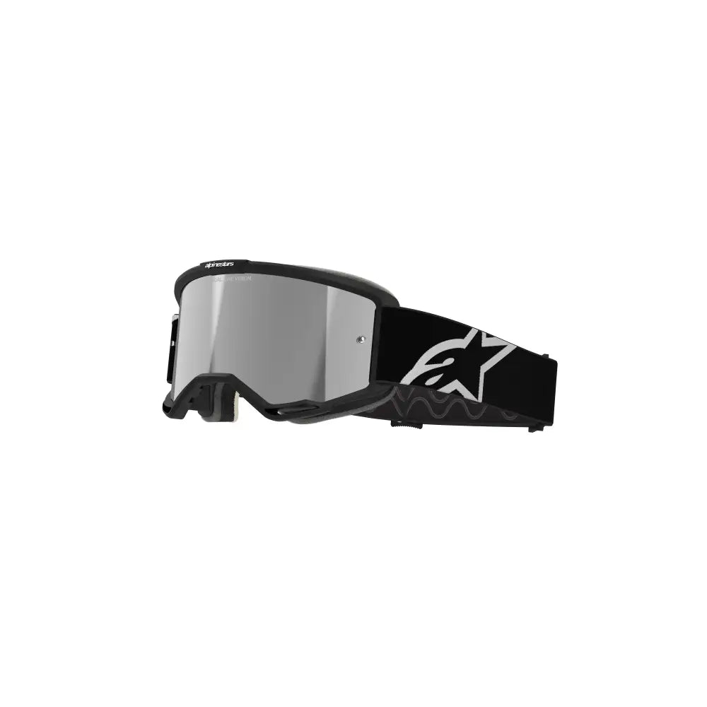 Goggles Alpinestars Vision 5 Corp Black, Mirror Silver Lens