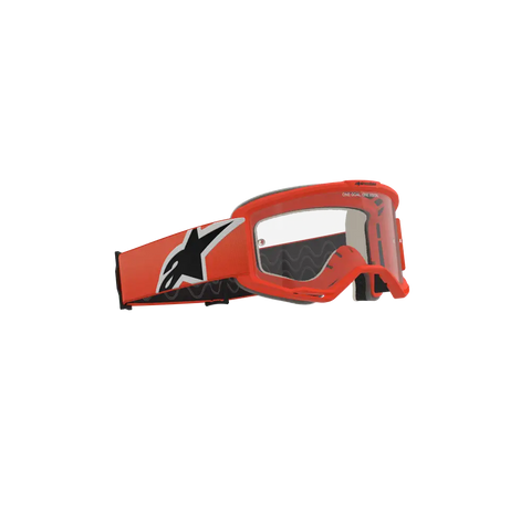 Goggles Alpinestars Vision 5 Corp Orange, Clear Lens