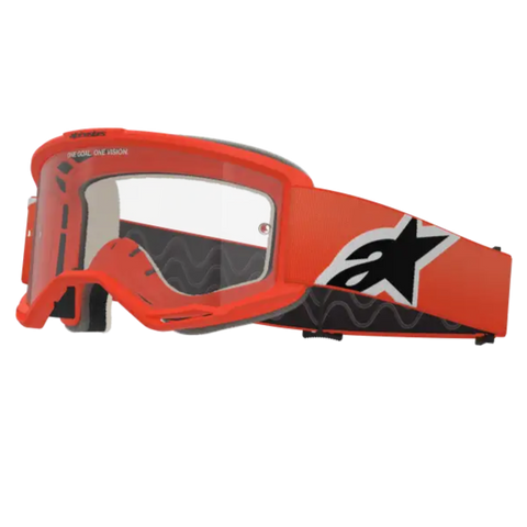 Goggles Alpinestars Vision 5 Corp Orange, Clear Lens