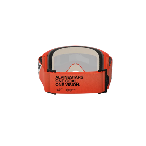 Goggles Alpinestars Vision 5 Corp Orange, Mirror Red Lens