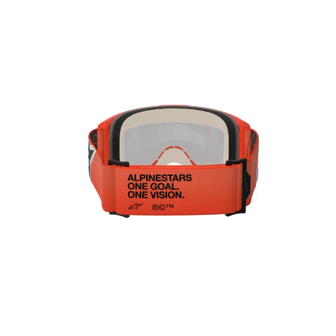 Goggles Alpinestars Vision 5 Corp Orange, Mirror Red Lens