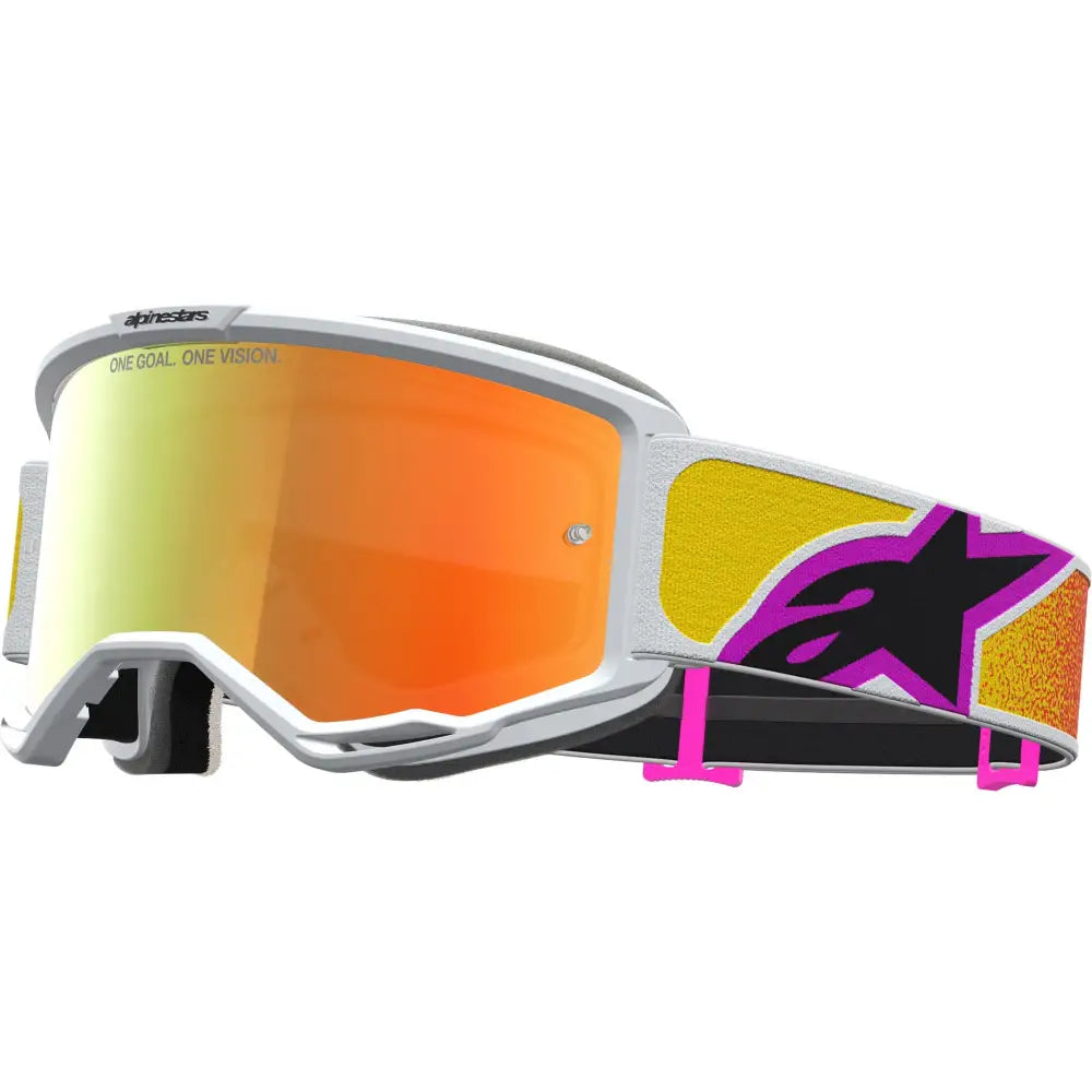 Goggles Alpinestars Vision 5 Drag Orange/White