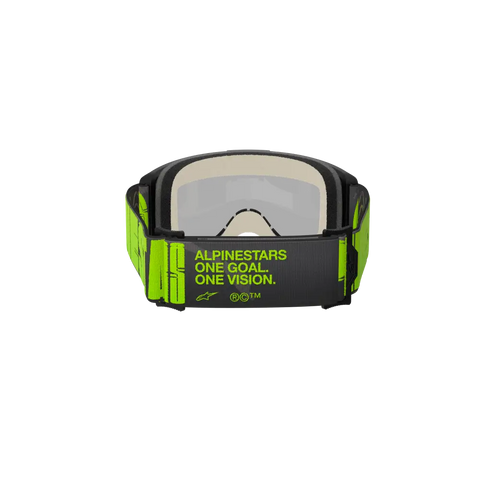 Goggles Alpinestars Vision 5 Hollow Charcoal Fluo Yellow, Mirror Silver Lens