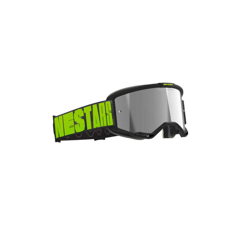 Goggles Alpinestars Vision 5 Hollow Charcoal Fluo Yellow, Mirror Silver Lens