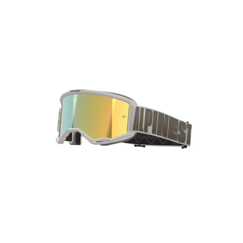 Goggles Alpinestars Vision 5 Hollow Wind, Mirror Gold Lens