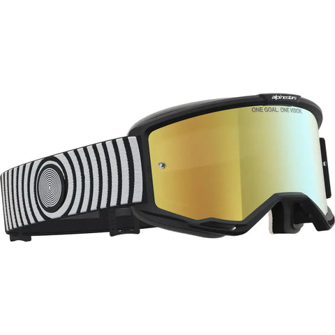 Goggles Alpinestars Vision 5 Hone Black/White