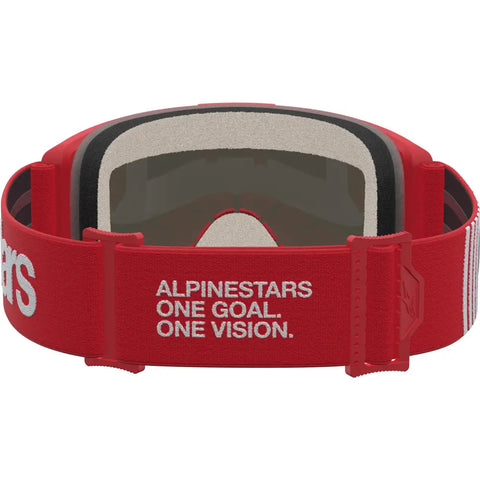 Goggles Alpinestars Vision 5 Hone Red/White