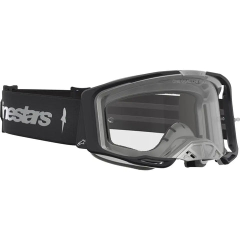 Goggles Alpinestars Vision 8 Amber Black/Silver/Clear