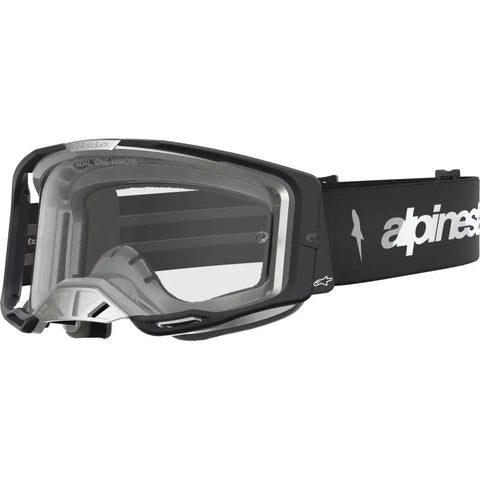 Goggles Alpinestars Vision 8 Amber Black/Silver/Clear