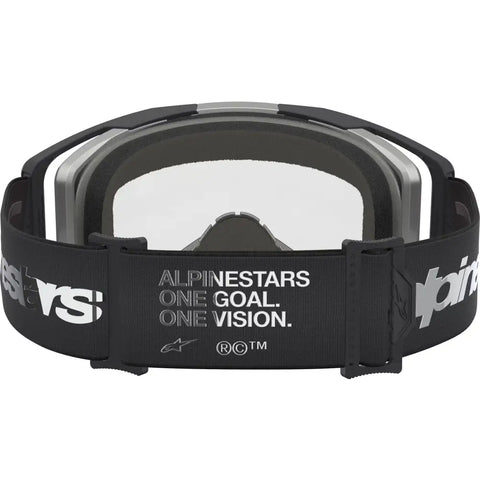 Goggles Alpinestars Vision 8 Amber Black/Silver/Clear