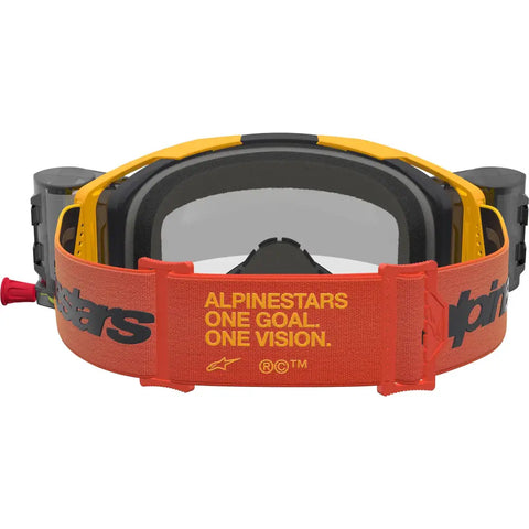 Goggles Alpinestars Vision 8 Amber Roll-Off Yellow/Red/Black