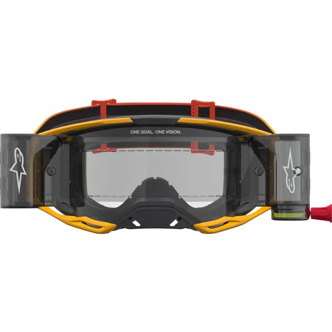 Goggles Alpinestars Vision 8 Amber Roll-Off Yellow/Red/Black