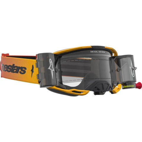 Goggles Alpinestars Vision 8 Amber Roll-Off Yellow/Red/Black