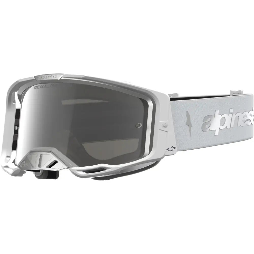 Goggles Alpinestars Vision 8 Amber White/Silver