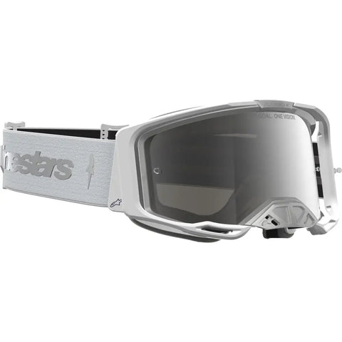 Goggles Alpinestars Vision 8 Amber White/Silver