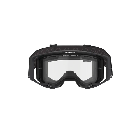 Goggles Alpinestars Vision 8 Corp Black, Doble Panel de Lente