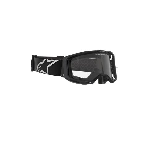 Goggles Alpinestars Vision 8 Corp Black, Clear Lens