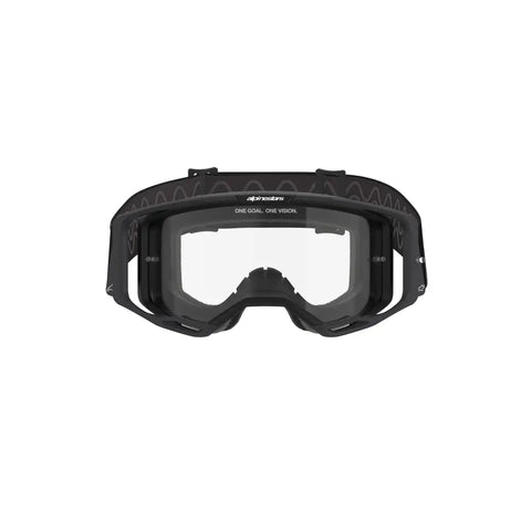 Goggles Alpinestars Vision 8 Corp Black, Clear Lens