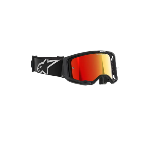 Goggles Alpinestars Vision 8 Corp Black, Red Mirror Lens