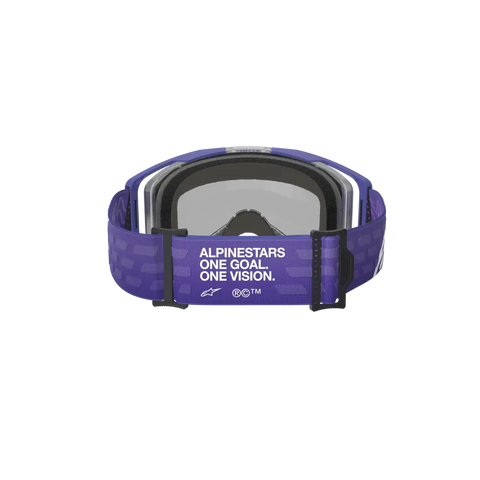 Goggles Alpinestars Vision 8 Corp Purple, Blue Mirror Lens