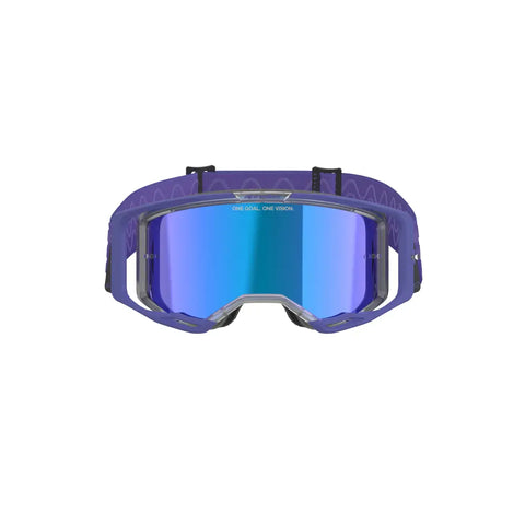 Goggles Alpinestars Vision 8 Corp Purple, Blue Mirror Lens