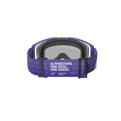 Goggles Alpinestars Vision 8 Corp Purple, Blue Mirror Lens