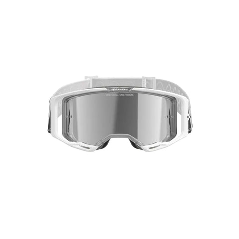 Goggles Alpinestars Vision 8 Corp White, Silver Mirror Lens