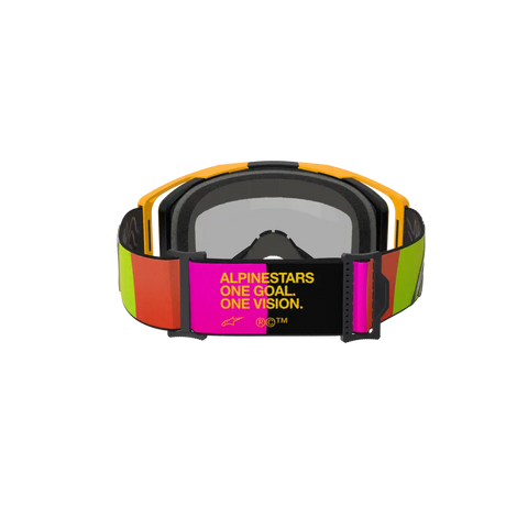 Goggles Alpinestars Vision 8 Corp Yellow/Pink, Red Mirror Lens