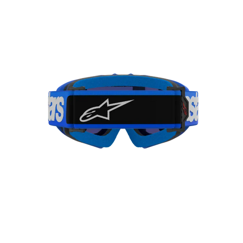 Goggles Alpinestars Vision Youth Blaze para Niño Blue, Mirror Blue Lens